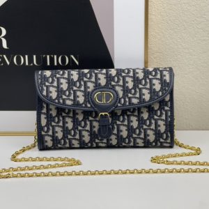 Dior High Quality Ladies Handbag Crossbody Bag Shoulder Bag Wallet Shopping Tote Purse Wallet 21.5*12*4CM LB273