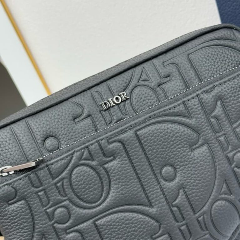 Dior High Quality New Men's Gravity Print Messenger Bag-3