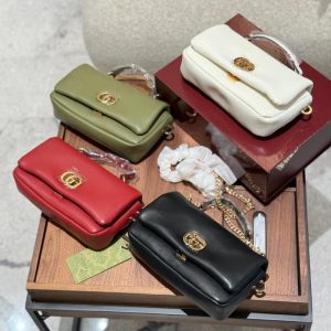 Dior High Quality Women Mini Shoulder Bag Front Metal Logo Decoration 21.1*12.4*4.6CM LB344