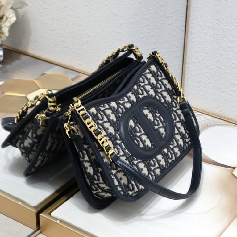 Dior High Quality Women Wallet Shoulder Bag Fashion Handbag Leather Crossbody-9