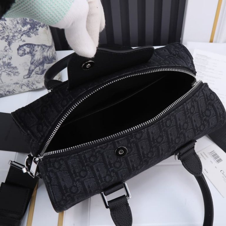 Dior high quality women handbag shoulder bag two way zipper closure with magnetic leather design-11