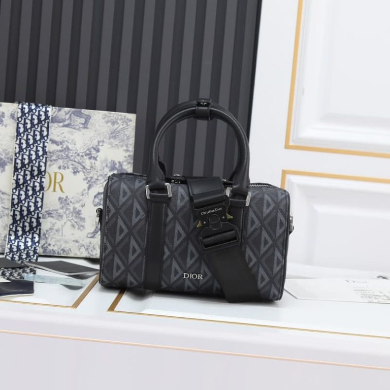 Dior high quality women handbag shoulder bag two way zipper closure with magnetic leather design-3