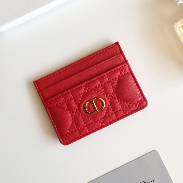 Dior high quality women wallet crafted in soft cowhide leather embellished with “CD” logo-3