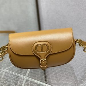 Dior high quality women wallet underarm bag black white brown apricot 21*5*12CM LB309