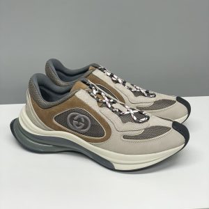 GUCCI Top Quality Men Lightweight Mesh Sneakers Women Sneakers Casual Non-slip Rubber Sole Hiking Shoes SH160
