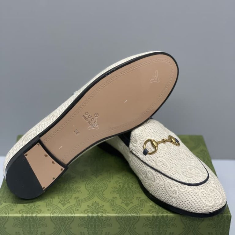 Gucci GG Horsebit Womens Jordaan Loafers-2