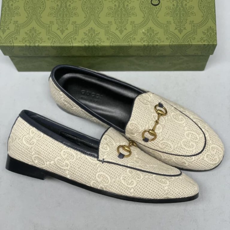 Gucci GG Horsebit Womens Jordaan Loafers-4