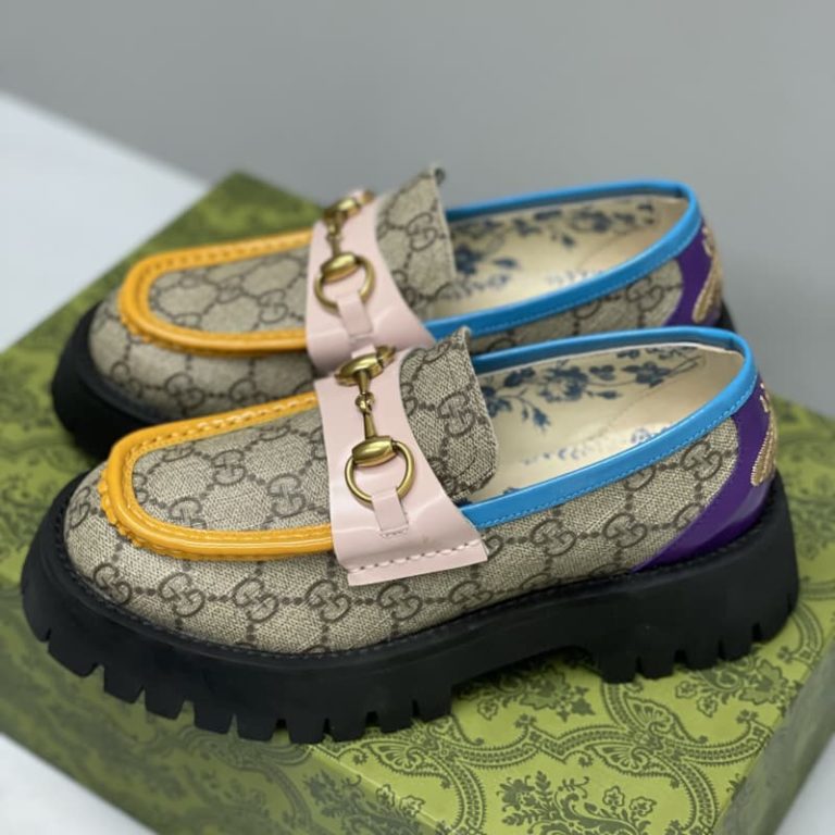 Gucci GG Platform Horsebit Loafers Shoes-1