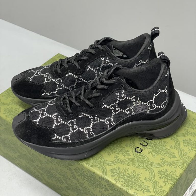 Gucci Gucci Run GG embellished sneakers-1