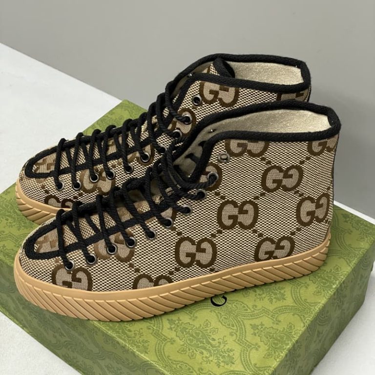 Gucci Women Men Tortuga High Top Sneakers-1