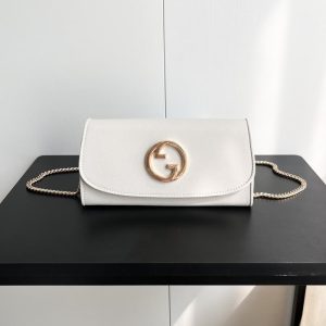 Gucci high quality women shoulder bag leather flap design shoulder bag crossbody bag 21*10.5CM LB347