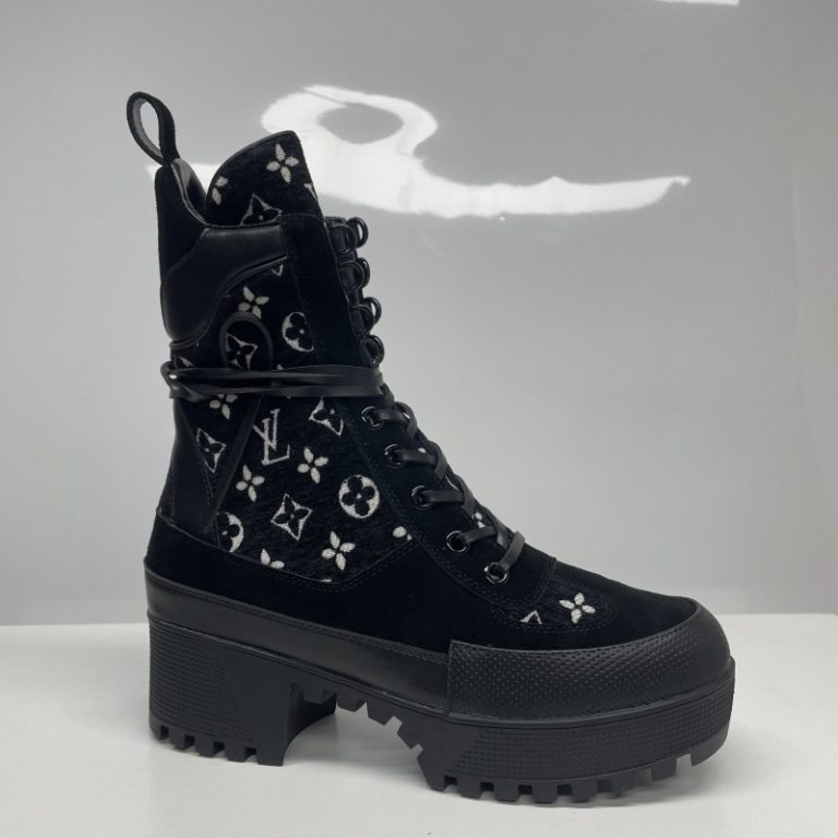 Louis Vuitton Women Platform Boots Suede Stitching 35-42 SH149 (4)