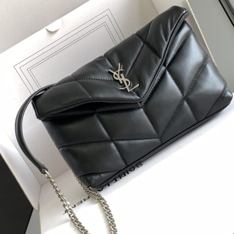 SAINT LAURENT MONOGRAM Women Best Quality Handbag Leather Crossbody Bag Chain Shoulder Strap 23x15.5x8