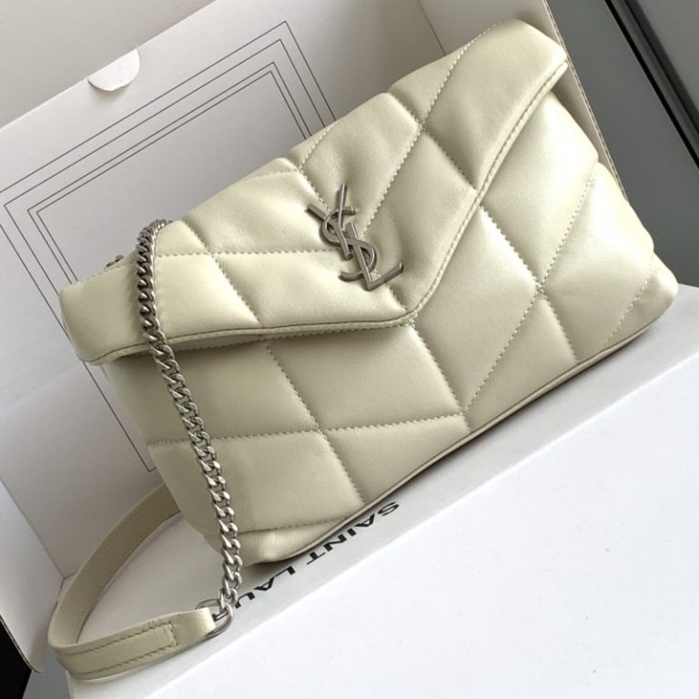 SAINT LAURENT MONOGRAM Women Best Quality Handbag Leather Crossbody Bag Chain Shoulder Strap 23x15.5x8