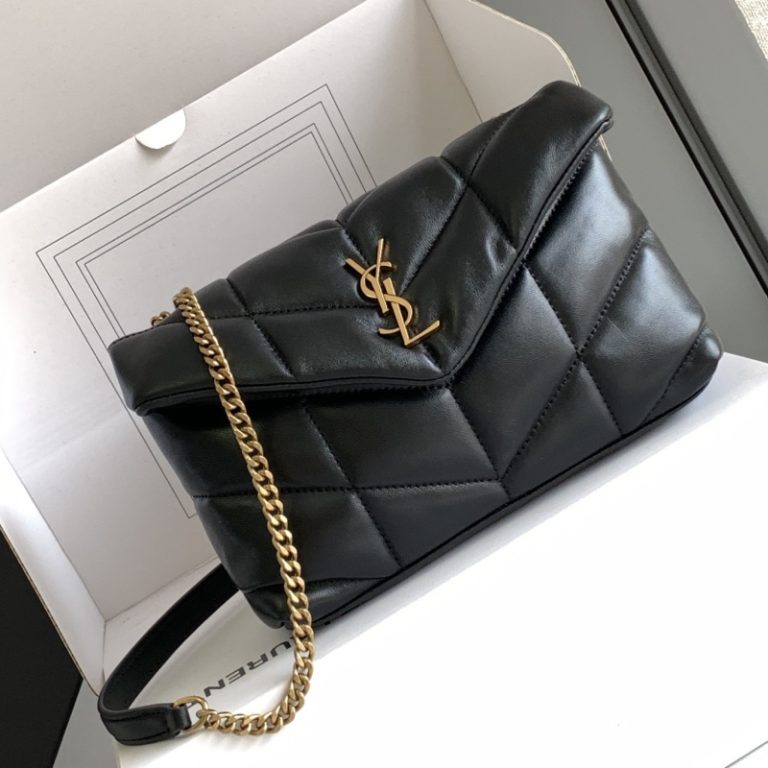 SAINT LAURENT MONOGRAM Women Best Quality Handbag Leather Crossbody Bag Chain Shoulder Strap 23x15.5x8