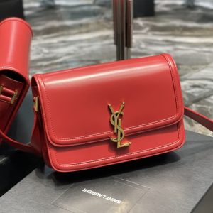SAINT LAURENT women handbags classic clutch bag leather crossbody bag two sizes LB246