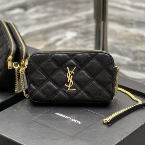 Yves Saint Laurent Best Quality Woman Classic Camera Bag Chain Metal Letter Small Capacity Crossbody Bag 19x11x5cm LB265