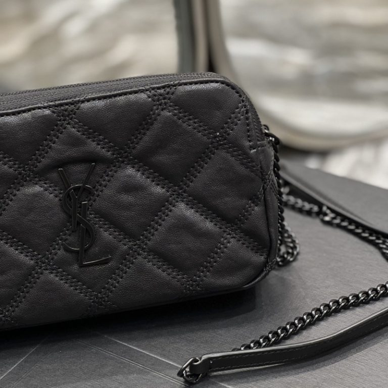 Yves Saint Laurent Best Quality Woman Classic Camera Bag Chain Metal Letter Small Capacity Crossbody Bag 19x11x5cm LB266 (3)