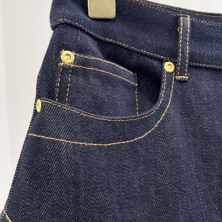 Zimmermann navy blue denim skirt-5