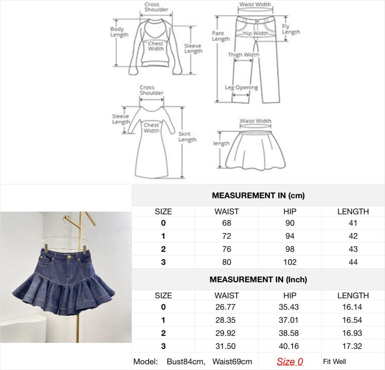 Zimmermann navy blue denim skirt-c