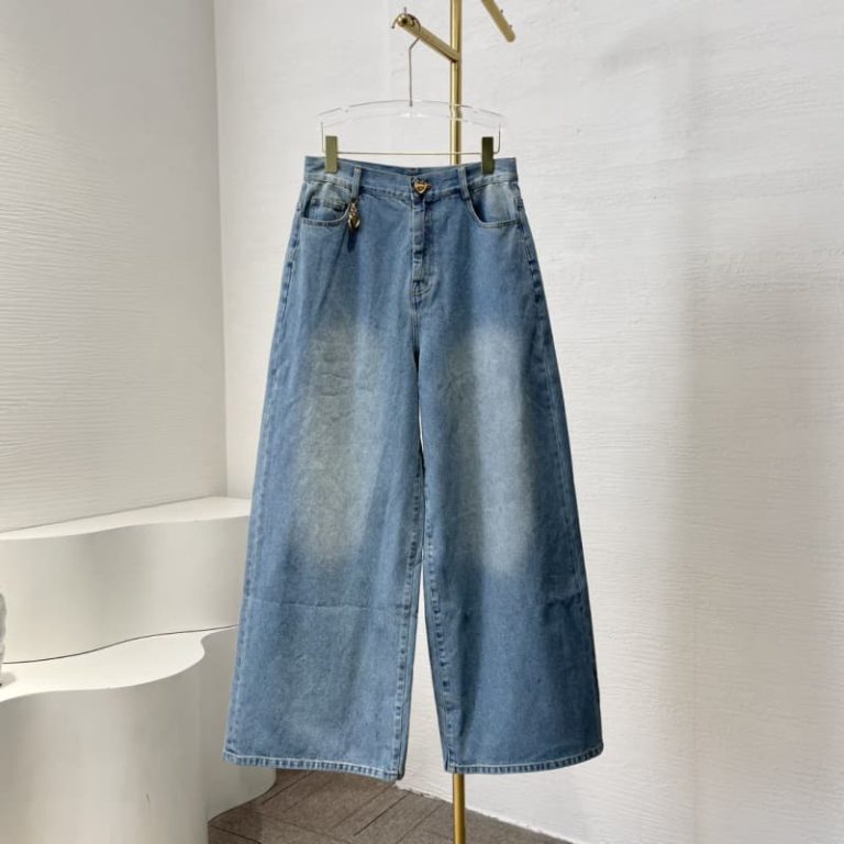 zimmermann navy blue straight denim jeans pants trousers-7