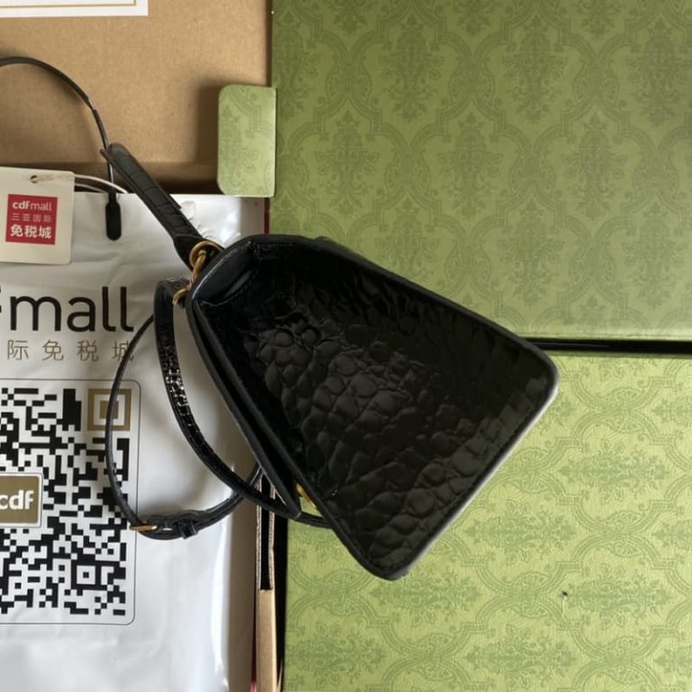 BALENCIAGA best quality Women Shoulder bag Handbag Flap design Front with logo metal decoration-10