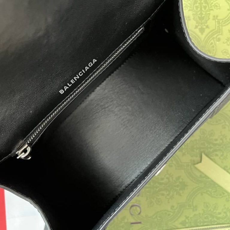 BALENCIAGA best quality Women Shoulder bag Handbag Flap design Front with logo metal decoration-13