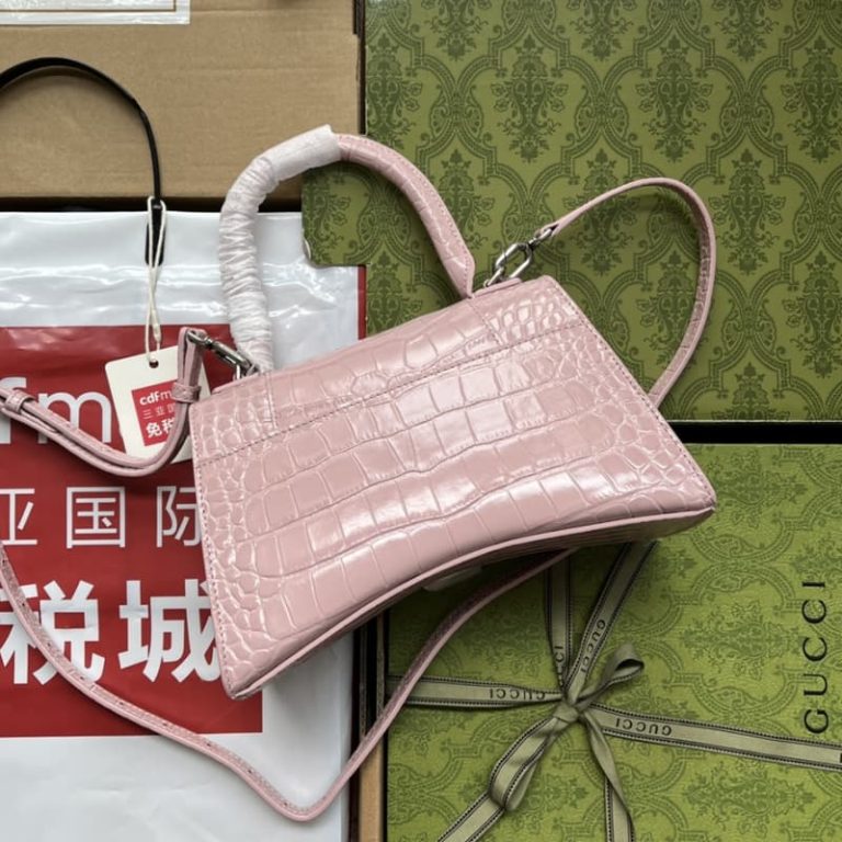 BALENCIAGA best quality Women Shoulder bag Handbag Flap design Front with logo metal decoration-6