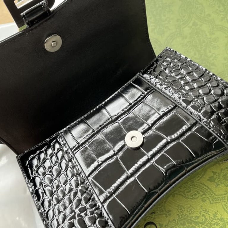BALENCIAGA best quality Women shoulder bag Tote bag Flap design Front with logo metal decoration-10