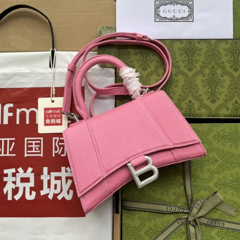 BALENCIAGA best quality Women shoulder bag Tote bag Flap design Front with logo metal decoration-3