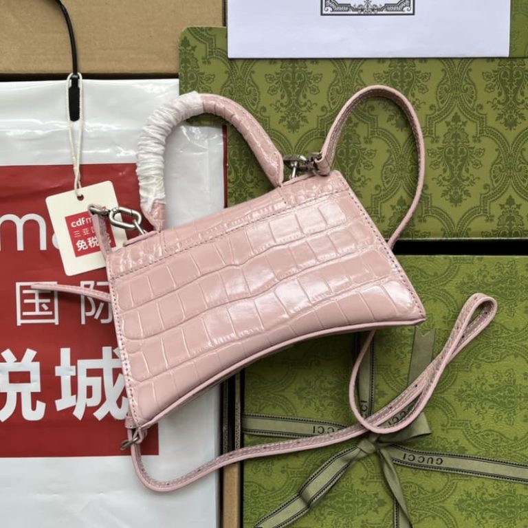 BALENCIAGA best quality Women shoulder bag Tote bag Flap design Front with logo metal decoration-4