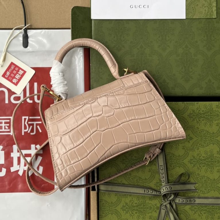 BALENCIAGA best quality Women shoulder bag Tote bag Flap design Front with logo metal decoration-6