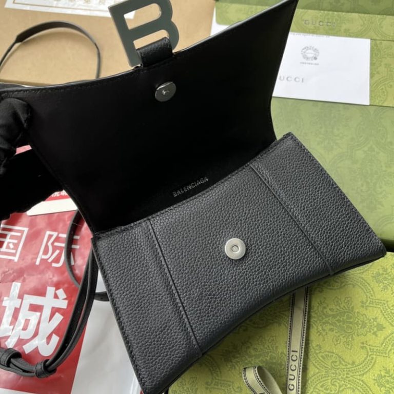 BALENCIAGA best quality Women shoulder bag Tote bag Flap design Front with logo metal decoration-8