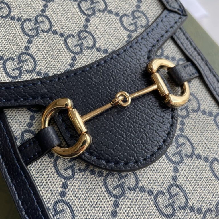 GUCCI GG GHW Horsebit 1955 Shoulder Bag-14