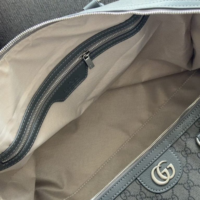 GUCCI High Quality Men Gym Bag Women Short Trip Bag Clutch Bag Letters Embroidery Front Double G Styling Accessories-4