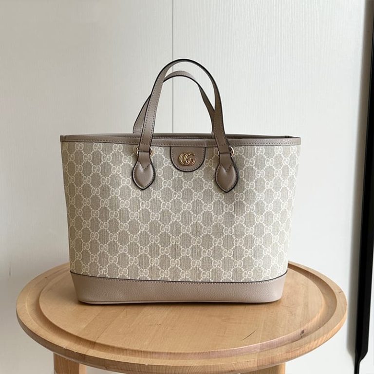 GUCCI High Quality Women Mini Tote Shoulder Clutch Bag Letters Embroidery Gold Logo Logo Decoration-1