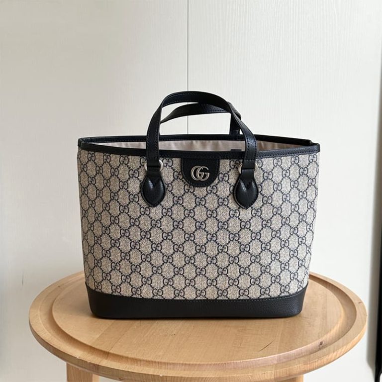 GUCCI High Quality Women Mini Tote Shoulder Clutch Bag Letters Embroidery Gold Logo Logo Decoration-3