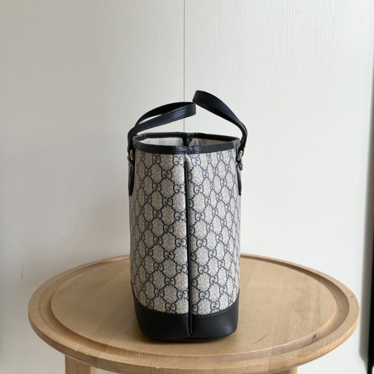 GUCCI High Quality Women Mini Tote Shoulder Clutch Bag Letters Embroidery Gold Logo Logo Decoration-5