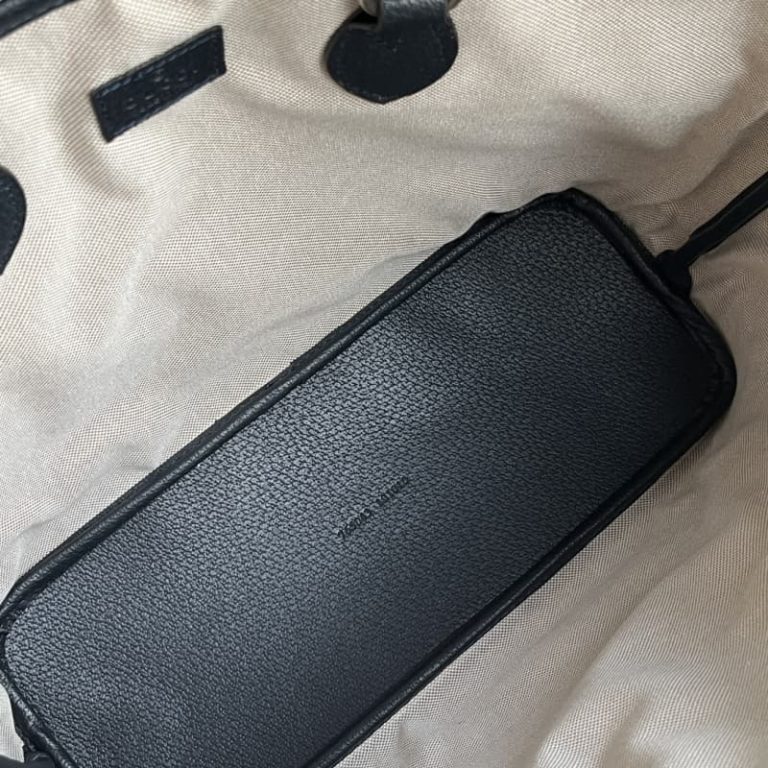 GUCCI High Quality Women Mini Tote Shoulder Clutch Bag Letters Embroidery Gold Logo Logo Decoration-6