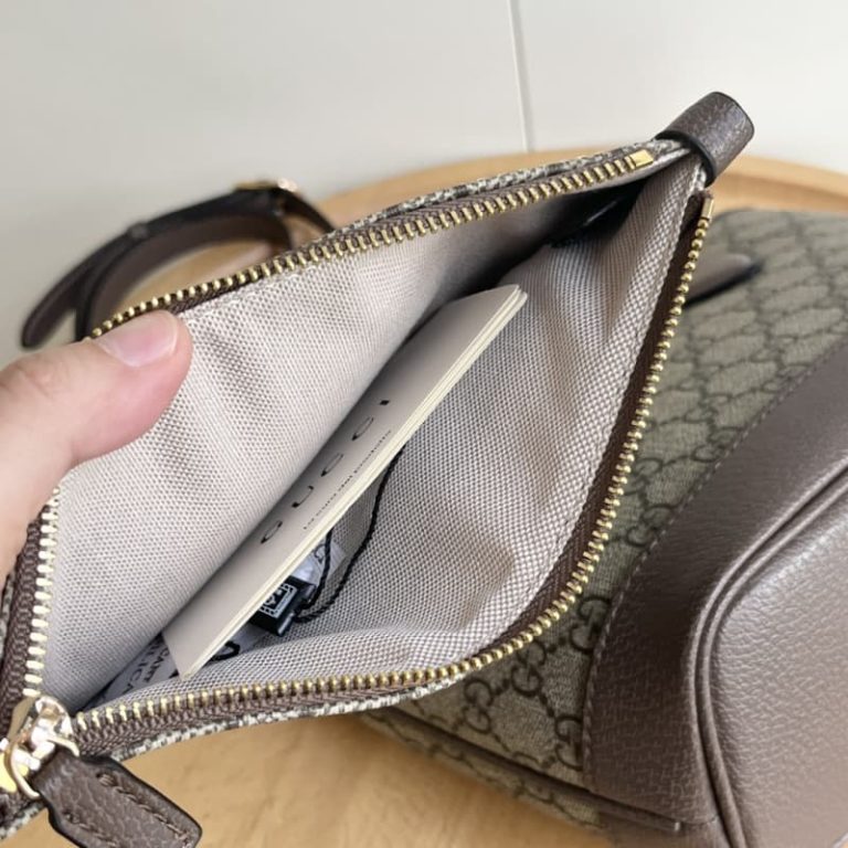 GUCCI High Quality Women Mini Tote Shoulder Handbag Letters Embroidery Gold Logo Embellishment-10