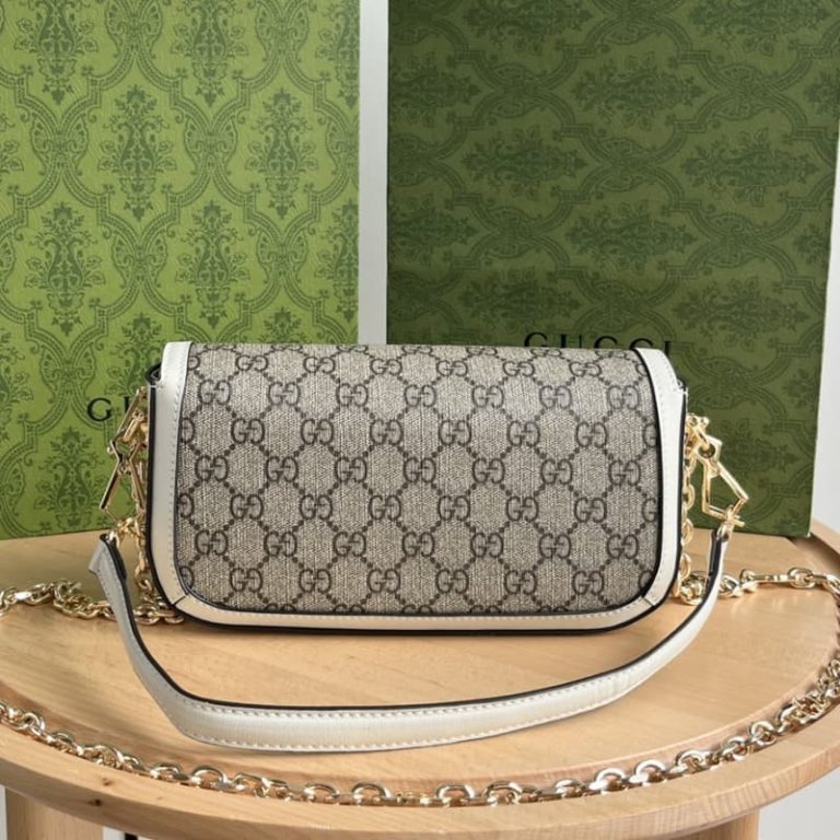 GUCCI High Quality Women Shoulder Bag Handbag Flap Bag Surface GG Pattern and Gold Logo Accessories Design-15