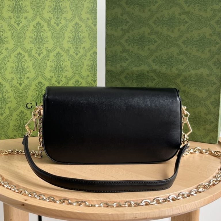 GUCCI High Quality Women Shoulder Bag Handbag Flap Bag Surface GG Pattern and Gold Logo Accessories Design-4