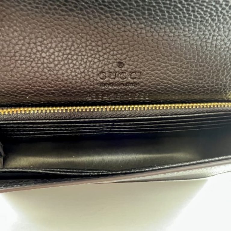 GUCCI High-quality women shoulder bag handbag Flap design and front gold accessories-10