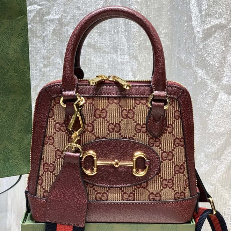 GUCCI Women fan shell you shell bag shoulder bag handbag iconic pattern front decorated with double Glogo label-1