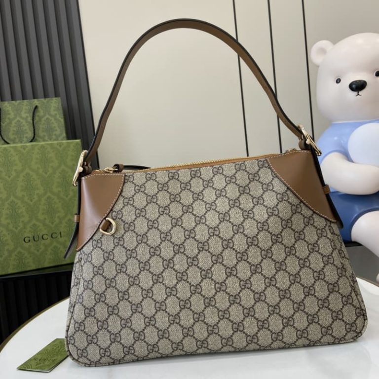 GUCCI best quality Women Handbag Shoulder Bag Logo Pattern Large Capacity Bag-3