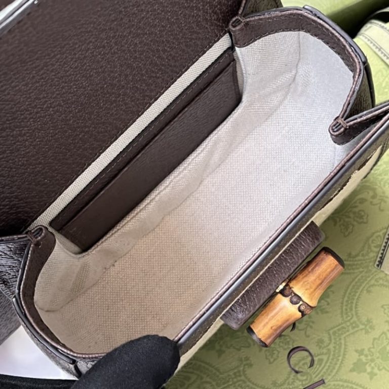 GUCCI best quality women bamboo bag crossbody bag handbag bamboo flap opening design-7