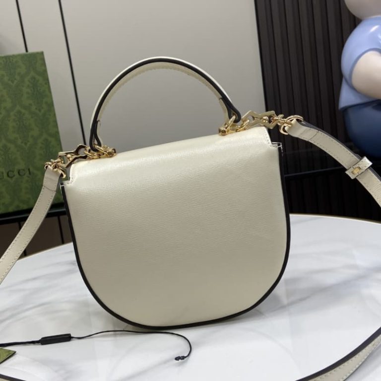 GUCCI best quality women mini handbag shoulder bag Flap closure and detachable shoulder design-4