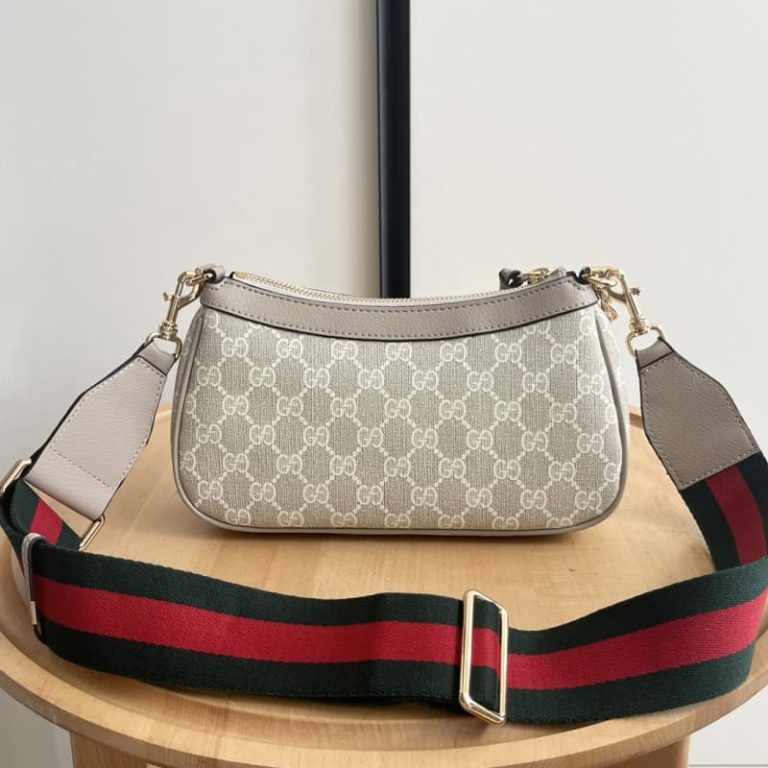 GUCCI high quality women handbag Strawberry pendant front decorated with double G decoration-2