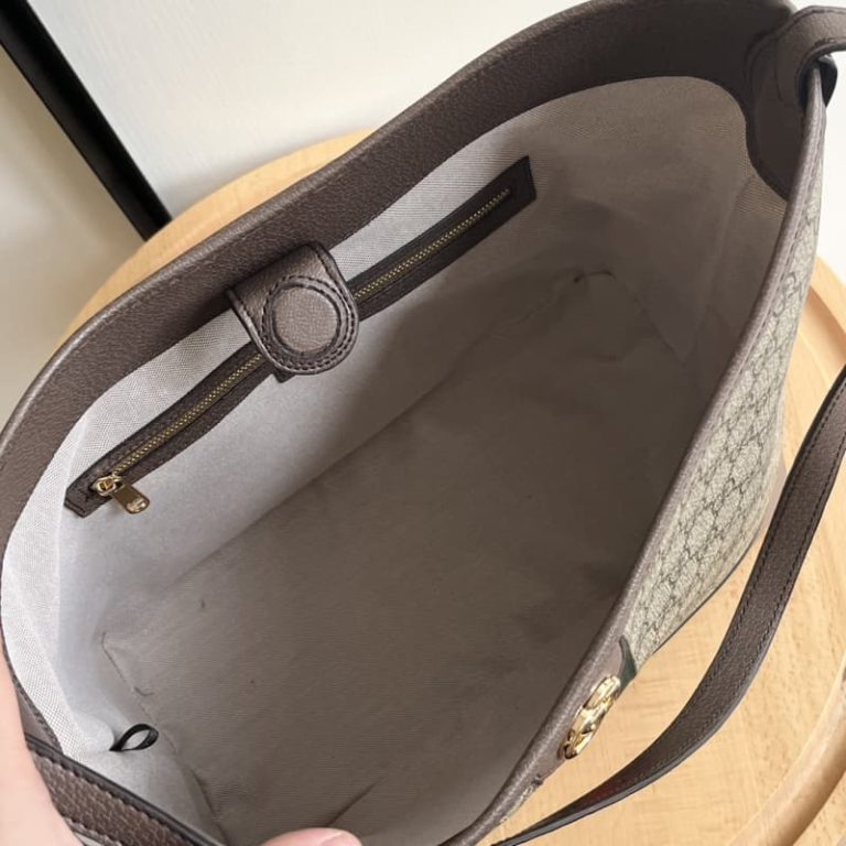 GUCCI high quality women handbag shoulder bag Letters embroidered surface Front with double G logo-8
