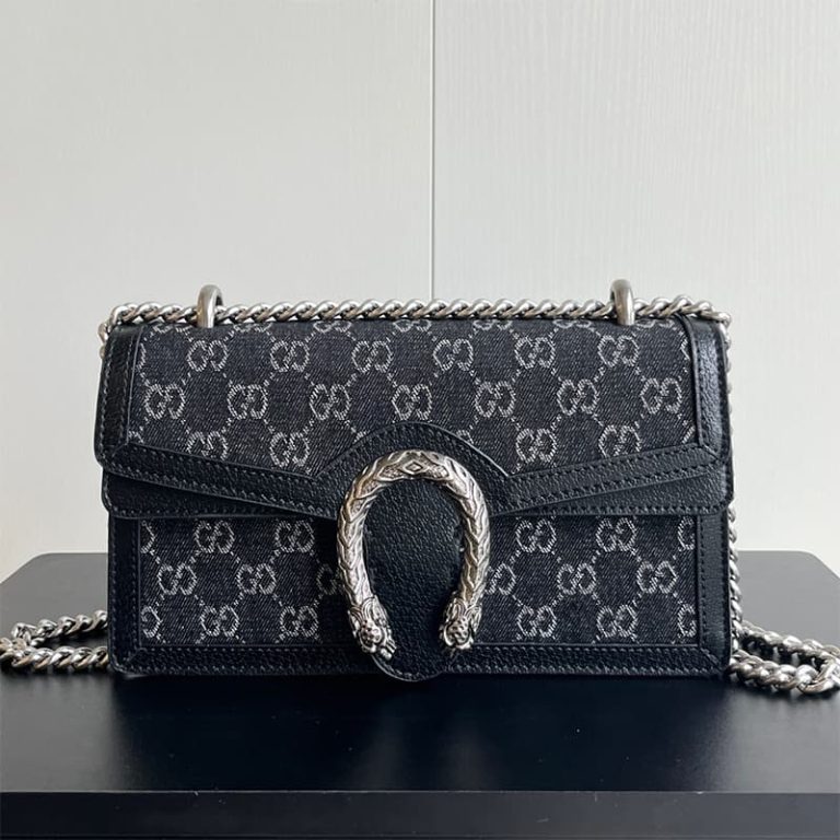 GUCCI high quality women shoulder bag handbag Flap design Horseshoe shape accessories-11
